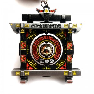 Brugerdefinerede løbende medaljer Sportsmedaljer Custom Race Medal Marathon Race Medals Finisher Medals