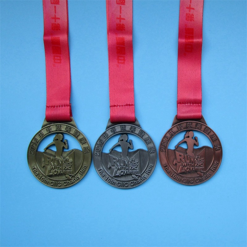 Sportmedaljer og bånd til at køre medaljer Sport Running