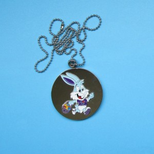 Brugerdefinerede medaljer Race for Kids Cute Design Rabbit Bead Halskæder Kidmedaljer
