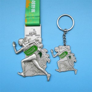Kombinationsmedalje Key Turbo Metal Key Chain Medal Medal