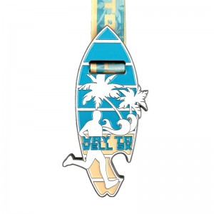 SPORTS DAG Medaljer med mindedalder med medaljer Sportsmedaljer og bånd til løb