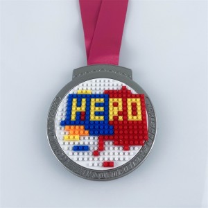 Marathon Medal Customized Race Medal Fun Lego Medals Sportsmedaljer