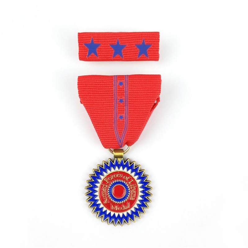 Gag god kvalitet tilpasset metal blank universel medalje æresklasse medalje
