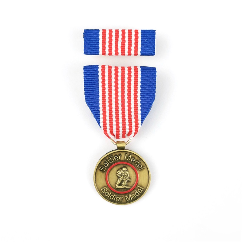 3d zinklegering guld sølv bronze indgraveret medalje tilpasset metal blank universal medal