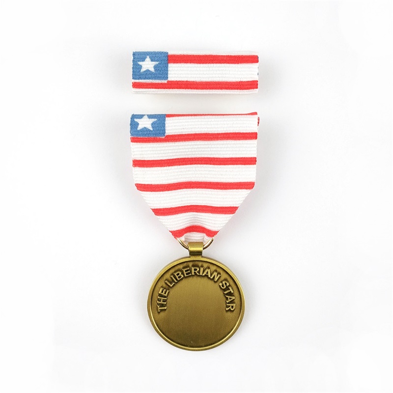 Blød emalje Custom Pin Badges Award Honor Medal Royal Broche