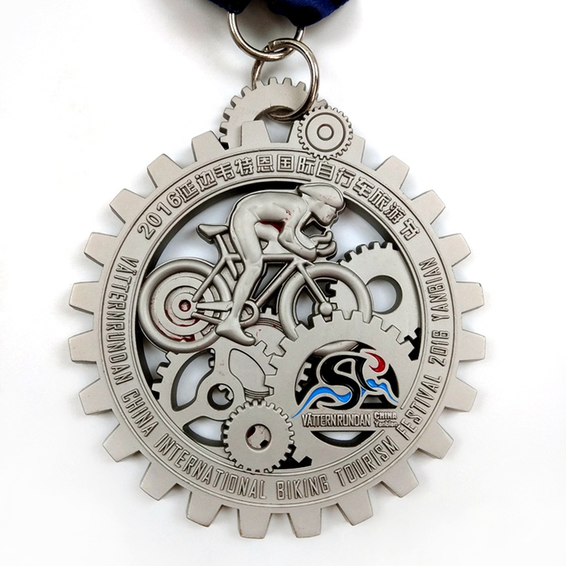 Gagny brugerdefineret metal 3D -cyklusserie racecykelmedaljer