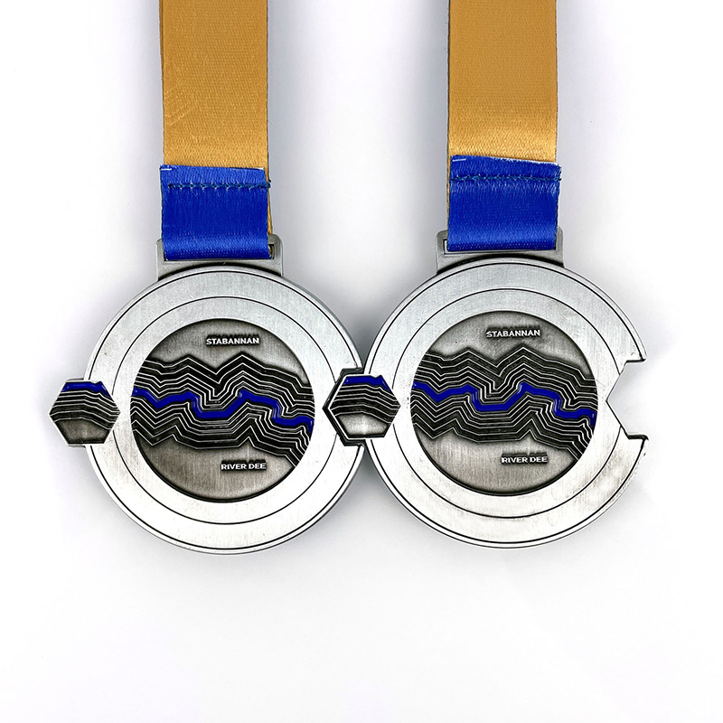 Brugerdefineret race medalje maker brugerdefinerede medalje bånd uk tilpasset løbsmedalje